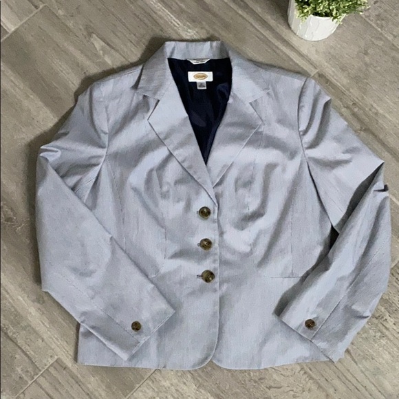 Talbots Jackets & Blazers - TALBOTS women’s pinstripe blazer, Size 12
